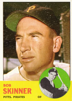 1963 Topps Baseball Cards      214     Orlando Pena